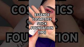 ESSENCE STICK FOUNDATION! 🤩 in shade 190. #makeup #essencecosmetics #foundation #firstimpressions