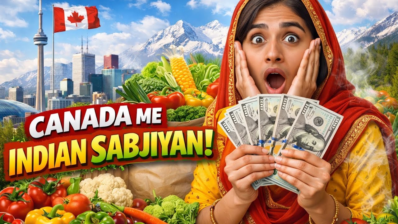 Canada me milte hain saare Indian Vegetables 😲🇨🇦 | Desi Grocery Shopping in Canada