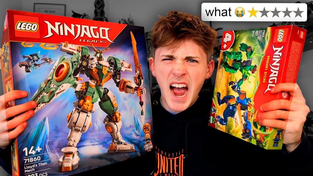 Лучшие и худшие роботы Ниндзяго...