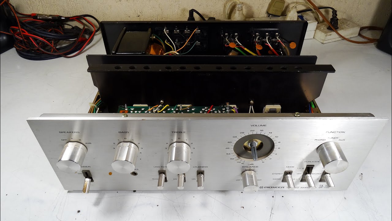 PIONEER SA-7500II INTEGRATED AMPLIFIER JAPAN 1976 RESTORATION P1