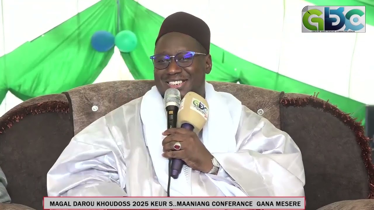 Magal Darou Khoudoss 2025 Wakeur Cheikh Maaniang Conférence S. Gana Mésséré Makhtar