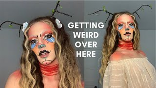 Abstract Fairy Creature?? | Makeup Recreation