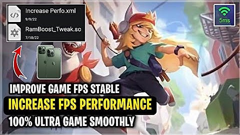 How To Increase FPS Game Performance In Mobile Legends [ Patch Strike To Fate ] 100% Smooth Game!