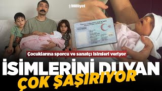 Çocuklarına verdiği isimler herkesi çok şaşırtıyor