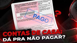 Dá para não pagar serviços públicos e taxas de moradia? Toda a verdade sobre essas cobranças