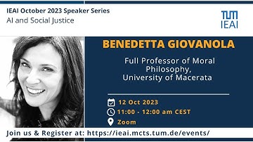 Speaker Series Benedetta Giovanola