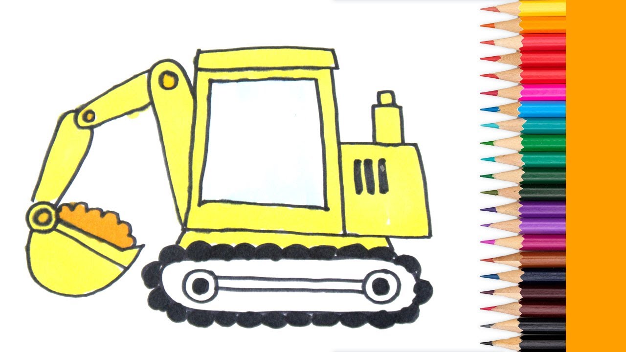 Hogyan rajzoljunk markolót? | Járművek rajzolása