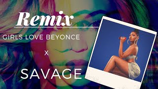 Megan Thee Stallion, Beyonce, Drake - Girls Love Savage Remix { slowed + reverb + mix } 🅐🅒🅔 🅜🅘🅧