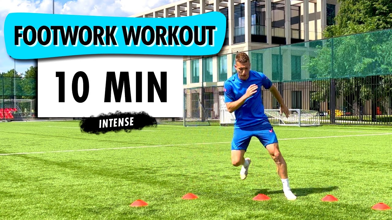 FOOTWORK CARDIO WORKOUT 10 Min Improve Your Feet Quickness YouTube