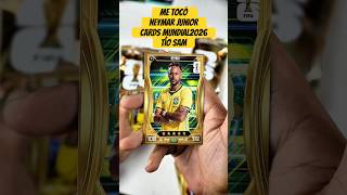Miren a tarjeta de Neymar Junior de la colección de CARDS con MUÑECO de Tío Sam