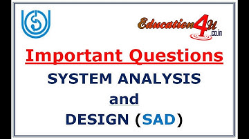 MCS 014 important questions of IGNOU System Analysis and Design - Must for scoring high marks