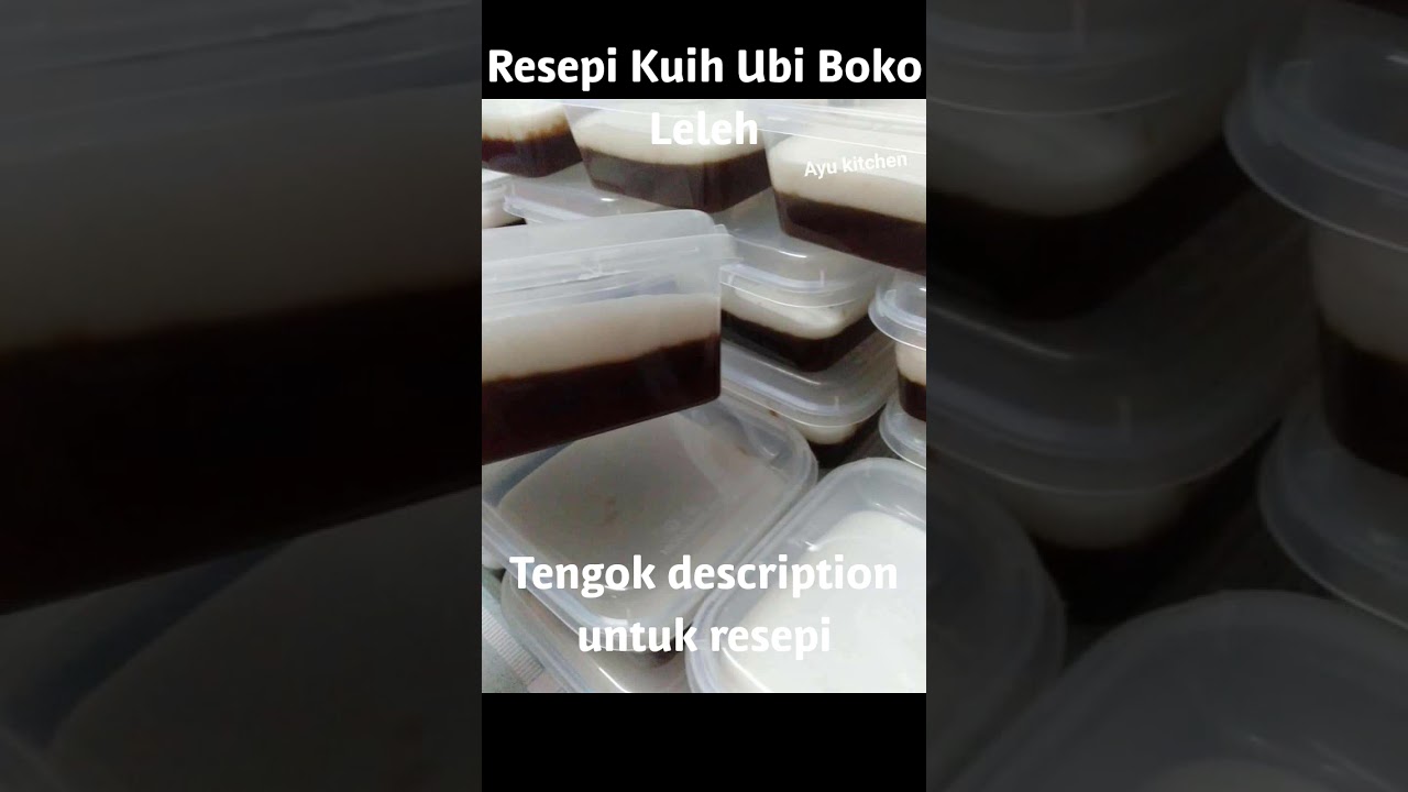 Resepi Kuih Boko Ubi Leleh - YouTube