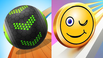 Going Balls Vs Coin Rush Android iOS Mobile Gameplay Walkthrough