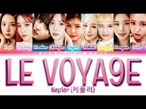 Kep1er (케플러) - LE VOYA9E [Color Coded Lyrics Han|Rom|Eng]