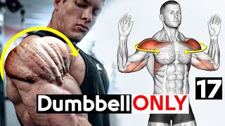 BEST 17 EXERCISES SHOULDER TO BUILD DUMBBELL 