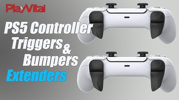PlayVital PS5 Controller Triggers & Bumpers Extender Kit