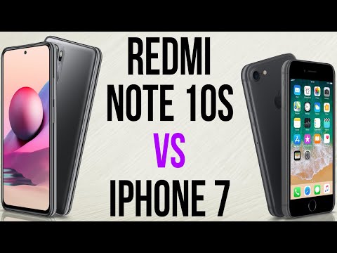 Redmi Note 10S vs iPhone 7 (Comparativo)