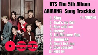 Download Lagu BTS ARIRANG Album Playlist ｜ BTS The 5th Album ARIRANG Tracklist 2026 ｜BTS Arirang playlist Fanmade MP3