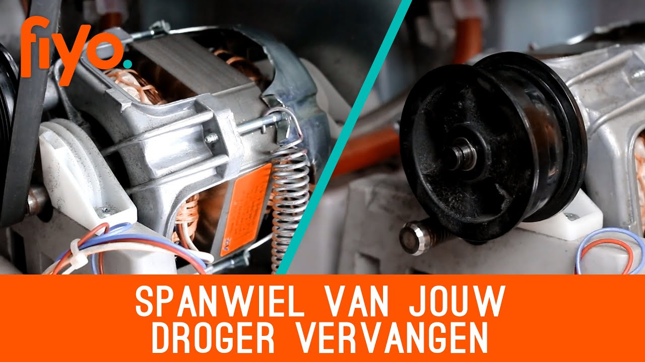 Spanwiel Van Jouw Droger Vervangen - Youtube