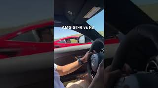 AMG GT-R vs Ferrari F8