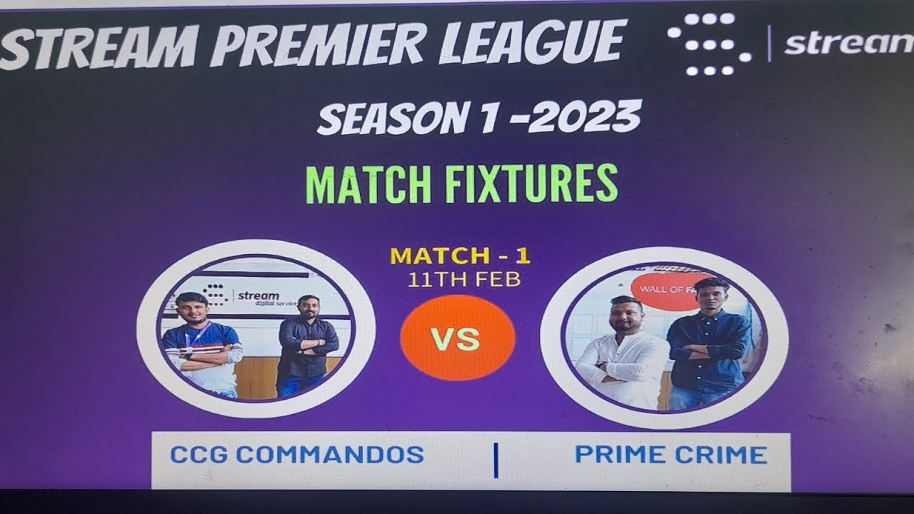 CCG Commandos vs Prime Crime | Stream Premier League  |Jamshedpur | Season 1 | Nukkad Act