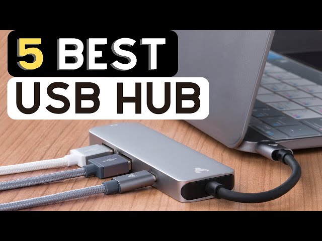 TOP 5: Best USB Hub  USB C Hub for MAC, PC and Laptop [2023