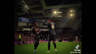 Saka And Gabriel Maghalaes Pionate Celebration..