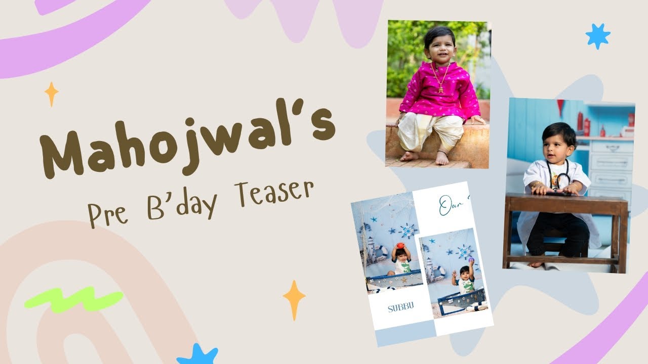 Mahojwal’s Pre-Birthday Song | Cute Moments & Celebration Vibes | +91 99517 99508