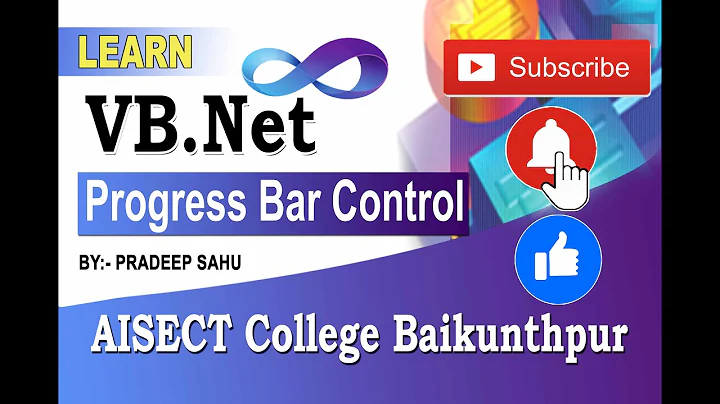 Progress Bar Control in VB.NET