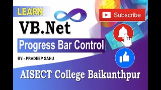Progress Bar Control in VB.NET