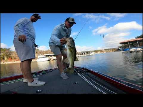 Fishing with brother for some holiday Bass.