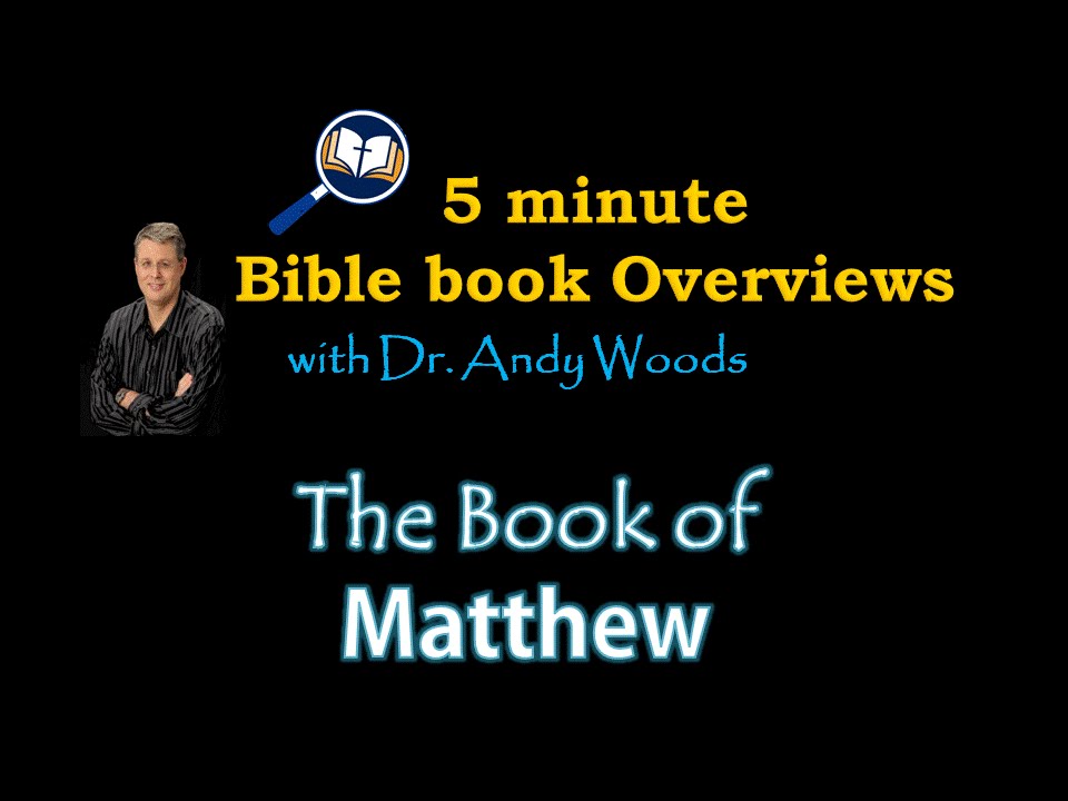 study tour Book of Matthew in 5 minutes