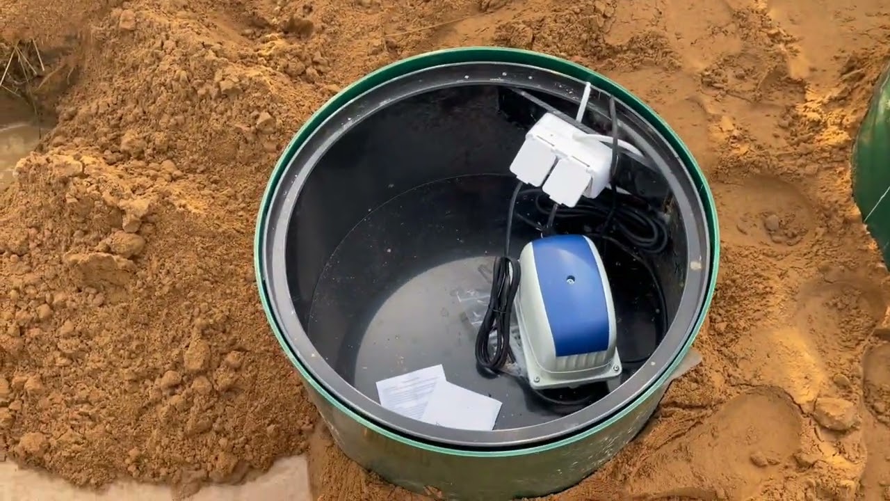 Монтаж септика Удача 5 в СНТ Парус Наро-Фоминский район.