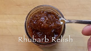Rhubarb Relish
