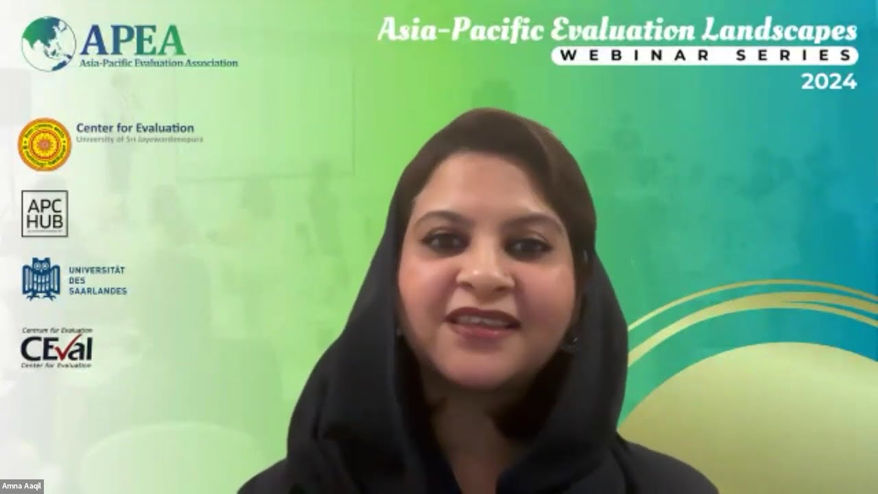3rd Webinar of the Asia-Pacific Evaluation Landscapes webinar series