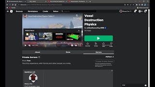 Halloween trailer for Voxel Destruction Physics