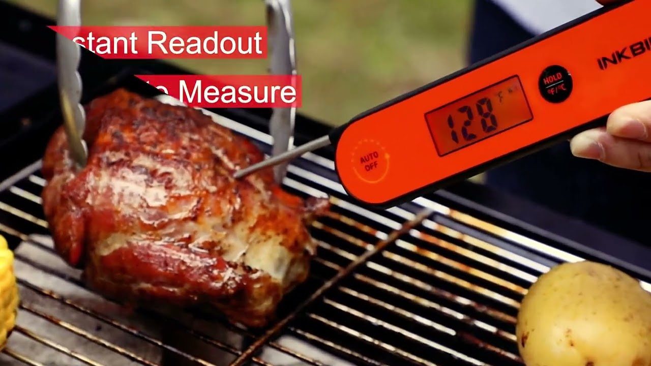 INKBIRD Digital Instant Read Meat Thermometer, IHT-1P Waterpro