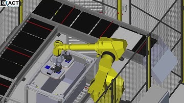 Exact Automation | Fanuc Robot Simulation