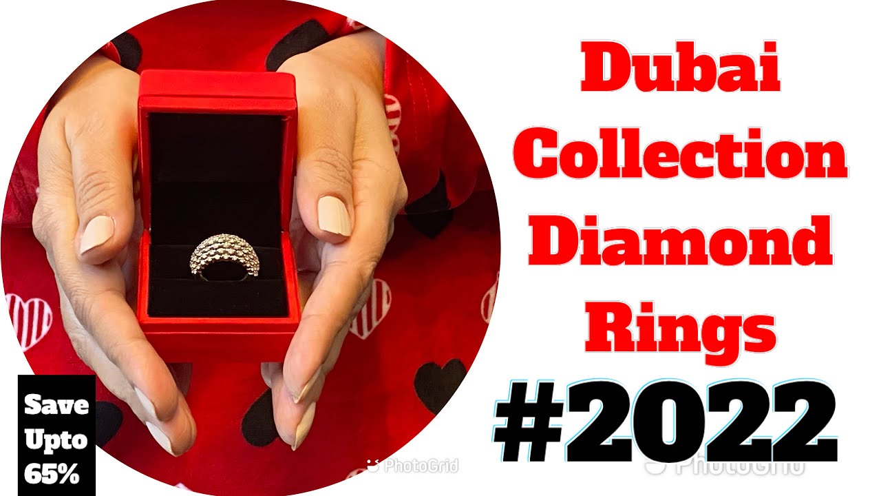 Latest Dubai Collection Diamond Rings Designs wit Price From Diamond Factory