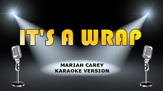 It's A Wrap by Mariah Carey Karaoke Version #rnbsoul #popsong