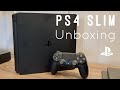 PS4 Slim Unboxing (1TB) Jet Black