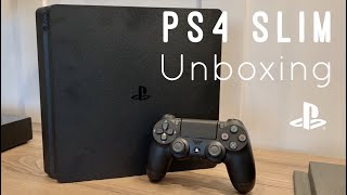 PS4 Slim Unboxing (1TB) Jet Black