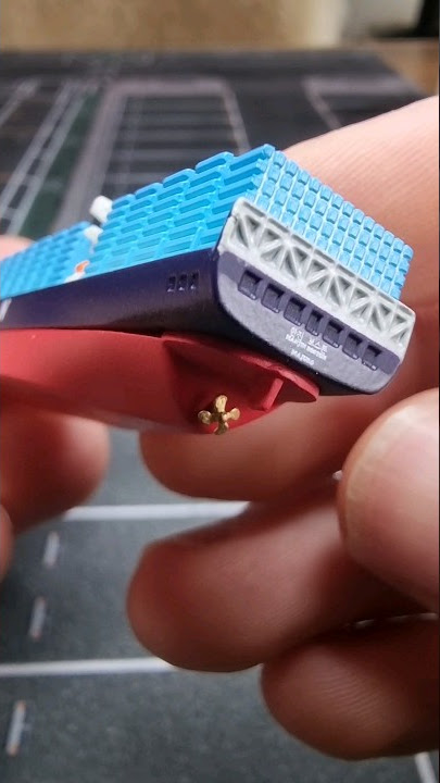 Model container schip vessel Hanijn Hong Kong #ship #diecast