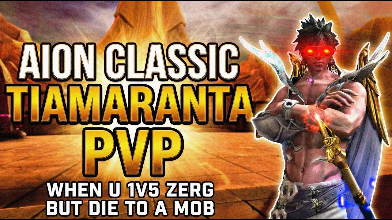 Aion Classic 4.0 Tiamaranta Best PvP Moments | Cleric POV
