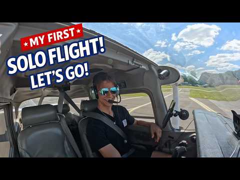 After Months of Training... I Finally Soloed! ✈️