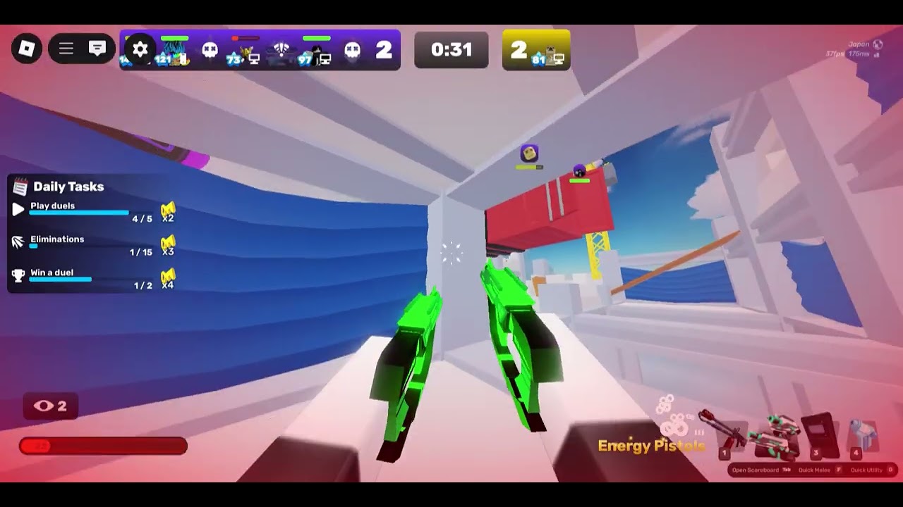 playing the limited time gamemode