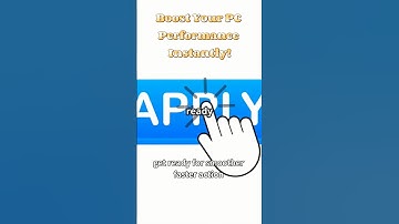 Boost Your PC Performance Instantly! #PCPerformance #TechTips