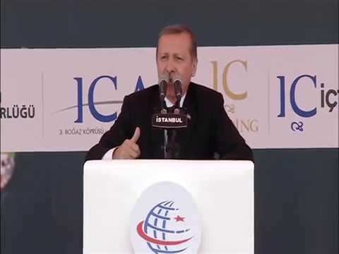 BAŞBAKAN RECEP TAYYİP ERDOĞAN YAVUZ SULTAN SELİM KÖPRÜSÜ TEMEL ATMA 29.05.2013 1147