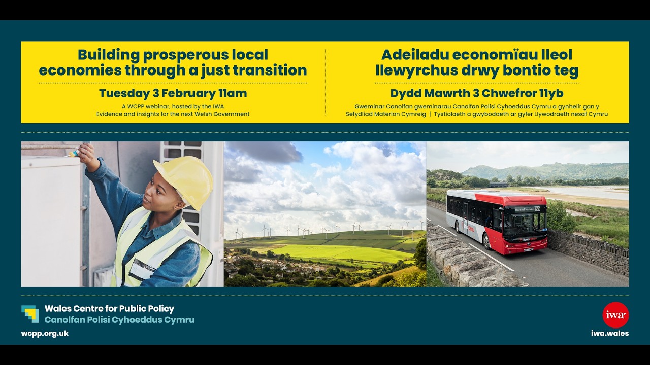 Building prosperous local economies through a just transition