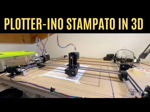Plotter-ino! Plotter da taglio e da scrittura stampato in 3d, free diy, Arduino Cnc Shield tutorial
